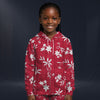 Modetrail Elvis Presley Red Aloha Zip Hoodie Costume For Kid, S-5XL US Size