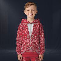 Modetrail Elvis Presley Red Swirl Tracksuit For Kid Costume Hoodie Sweatshirt T-Shirt Sweatpants, Elvis Presley Costume S-5XL US Size