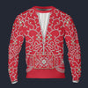 Elvis Red Swirl Long Sleeves Costume, S-5XL US Size, Gift For Him