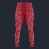 Elvis Red Swirl Sweatpants Costume, S-5XL US Size, Gift For Him