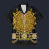 Modetrail Elvis Presley Sundial Black Hawaiian Shirt Costume, S-5XL US Size, Unisex Button Down Shirt