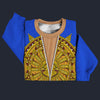 Modetrail Elvis Presley Sundial Blue Sweater Costume, S-5XL US Size, Gift For Him
