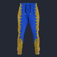 Modetrail Elvis Presley Sundial Blue Sweatpants Costume, S-5XL US Size, Gift For Him