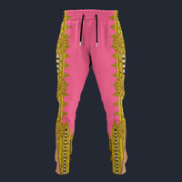 Modetrail Elvis Presley Sundial Pink Sweatpants Costume, S-5XL US Size, Gift For Him