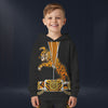 Modetrail Elvis Presley Tiger Black Tracksuit For Kid Costume Hoodie Sweatshirt T-Shirt Sweatpants, Elvis Presley Costume S-5XL US Size