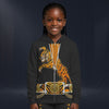 Modetrail Elvis Presley Tiger Black Fleece Zip Hoodie Costume For Kid, S-5XL US Size