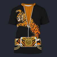 Elvis Tiger Black T-shirt Costume, S-5XL US Size, Gift For Him