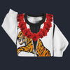 Modetrail Elvis Presley Tiger Hawaiian Flower Necklace Sweater Costume, Elvis Presley Costume S-5XL US Size, Gift For Him