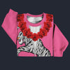Modetrail Elvis Presley Tiger Pink Hawaiian Flower Necklace Sweater Costume, Elvis Presley Costume S-5XL US Size, Gift For Him