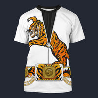 Elvis Tiger Tracksuit Costume Hoodie Sweatshirt T-Shirt Sweatpants, S-5XL US Size