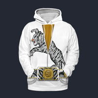 Elvis Tiger White Tracksuit Costume Hoodie Sweatshirt T-Shirt Sweatpants, S-5XL US Size