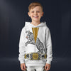 Modetrail Elvis Presley Tiger White Tracksuit For Kid Costume Hoodie Sweatshirt T-Shirt Sweatpants, Elvis Presley Costume S-5XL US Size