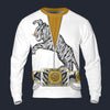 Elvis Tiger White Tracksuit Costume Hoodie Sweatshirt T-Shirt Sweatpants, S-5XL US Size