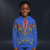 Modetrail Elvis Presleys Aloha Eagle Blue Zip Hoodie Costume For Kid, S-5XL US Size