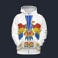 Elvis American Eagle Fleece Zip Hoodie Costume, S-5XL US Size, Gift For Him