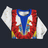 Modetrail Elvis presley American Eagle Hawaiian Flower Necklace Sweater Costume, Elvis Presley Costume S-5XL US Size, Gift For Him