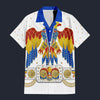 Elvis American Eagle Hawaiian Shirt Costume, S-5XL US Size, Unisex Button Down Shirt