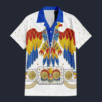 Elvis American Eagle Hawaiian Shirt Costume, S-5XL US Size, Unisex Button Down Shirt