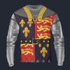 Modetrail England 1415- King Henry V- Battle of Agincourt-Polyurethane armour Long Sleeves Costume, British Costume S-5XL US Size, Gift For Him