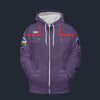 Modetrail Star Trek Engineering Division Uniform 2150s Command Fleece Zip Hoodie Costume, S-5XL US Size, Gift For Him
