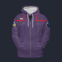 Modetrail Star Trek Engineering Division Uniform 2150s Command Hoodie Costume, S-5XL US Size, Gift For Him