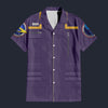 Modetrail Star Trek Engineering Division Uniform 2150s Operations Hawaiian Shirt Costume, S-5XL US Size, Unisex Button Down Shirt
