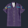 Modetrail Star Trek Engineering Division Uniform 2150s Science Hawaiian Shirt Costume, S-5XL US Size, Unisex Button Down Shirt