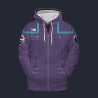 Modetrail Star Trek Engineering Division Uniform 2150s Science Hoodie Costume, S-5XL US Size, Gift For Him