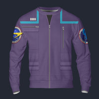 Modetrail Star Trek Engineering Division Uniform 2150s Science Long Sleeves Costume, S-5XL US Size, Gift For Him