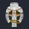 Modetrail England Charles I Fleece Hoodie Costume, British Costume S-5XL US Size, Gift For Him