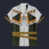 Modetrail England Charles I Hawaiian Shirt Costume, British Costume S-5XL US Size, Unisex Button Down Shirt