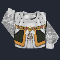 Modetrail England Charles I Sweater Costume, British Costume S-5XL US Size, Gift For Him