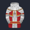 Modetrail England Charles II Hoodie Costume, British Costume S-5XL US Size, Gift For Him