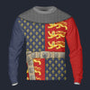 Modetrail England Henry V Long Sleeves Costume, British Costume S-5XL US Size, Gift For Him