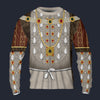 Modetrail England Henry VIII Long Sleeves Costume, British Costume S-5XL US Size, Gift For Him