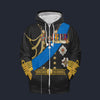 Modetrail England King George VI Tracksuit Costume Hoodie Sweatshirt T-Shirt Sweatpants, British Costume S-5XL US Size
