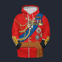 Modetrail England Prince Philip Hoodie Costume, British Costume S-5XL US Size, Gift For Him
