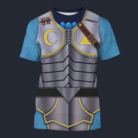 Modetrail Fierce Deity Link Tracksuit Costume Hoodie Sweatshirt T-Shirt Sweatpants, The Legend of Zelda Costume S-5XL US Size