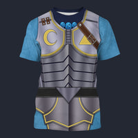 Modetrail Fierce Deity Link T-shirt Costume, The Legend of Zelda Costume S-5XL US Size, Gift For Him