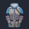 Modetrail Fierce Deity Link Zip Hoodie Costume, The Legend of Zelda Costume S-5XL US Size, Gift For Him