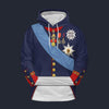 Modetrail France Charles X Hoodie Costume, France Costume S-5XL US Size, Gift For Him