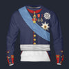Modetrail France Charles X Long Sleeves Costume, France Costume S-5XL US Size, Gift For Him