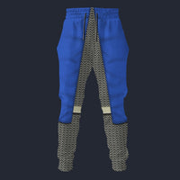Modetrail France County Of Edessa Knight Sweatpants Costume, British Costume S-5XL US Size, Gift For Him