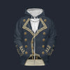 Modetrail France Gilbert du Motier de La Fayette Fleece Zip Hoodie Costume, France Costume S-5XL US Size, Gift For Him