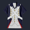 Modetrail France Grenadier-Imperial Guard Infantry (1806-1815) Hawaiian Shirt Costume, France Costume S-5XL US Size, Unisex Button Down Shirt