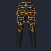 Modetrail France Henry IV Armour Sweatpants Costume, British Costume S-5XL US Size, Gift For Him