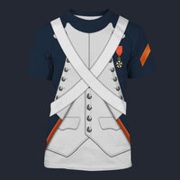Modetrail France Imperial Guard Grenadier Tracksuit Costume Hoodie Sweatshirt T-Shirt Sweatpants, France Costume S-5XL US Size