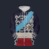 Modetrail France Józef Antoni Poniatowski Zip Hoodie Costume, France Costume S-5XL US Size, Gift For Him