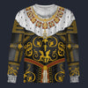 Modetrail France Henry IV Armour Long Sleeves Costume, British Costume S-5XL US Size, Gift For Him