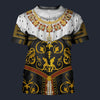Modetrail France Henry IV Armour T-shirt Costume, British Costume S-5XL US Size, Gift For Him